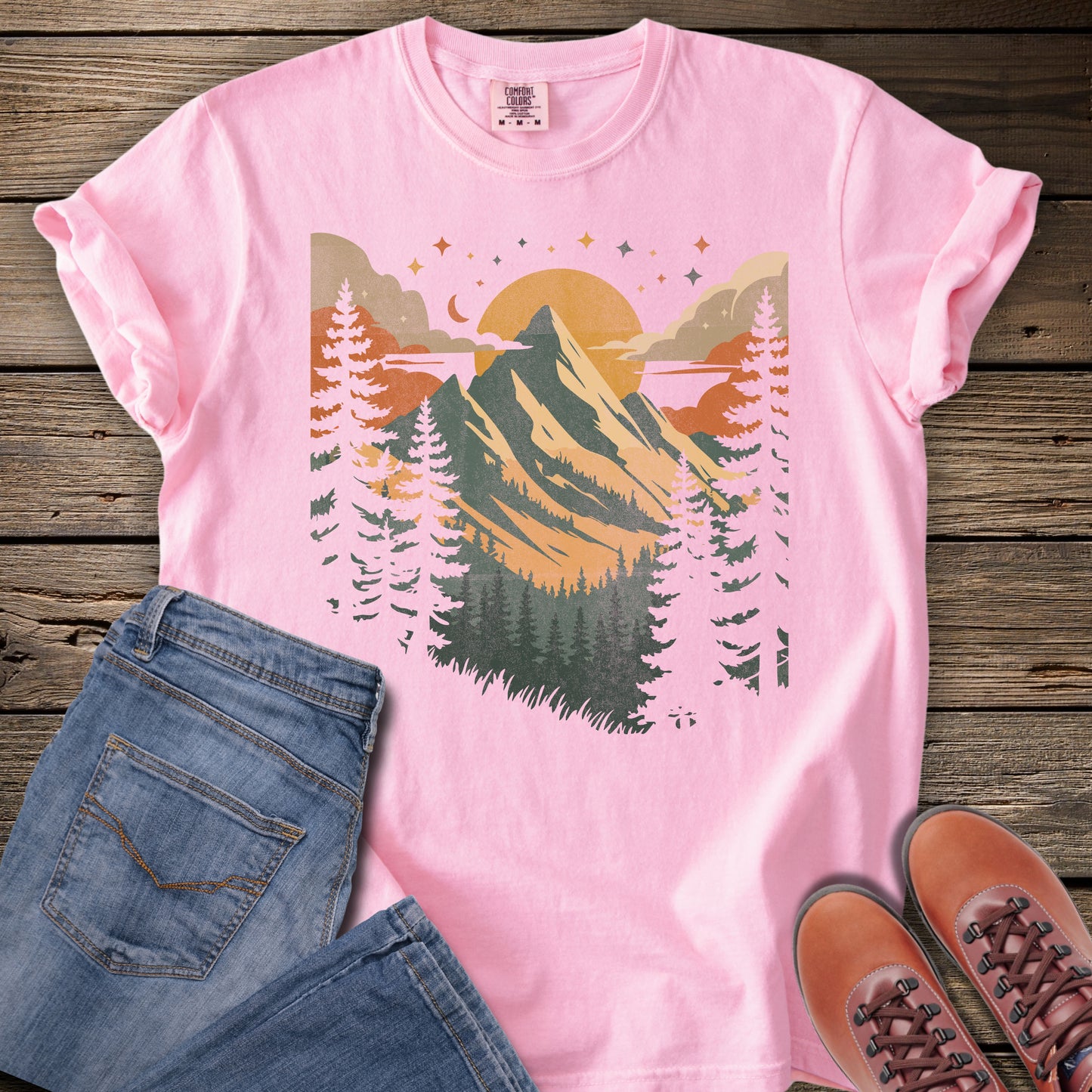 Where Mountains Rise T-Shirt