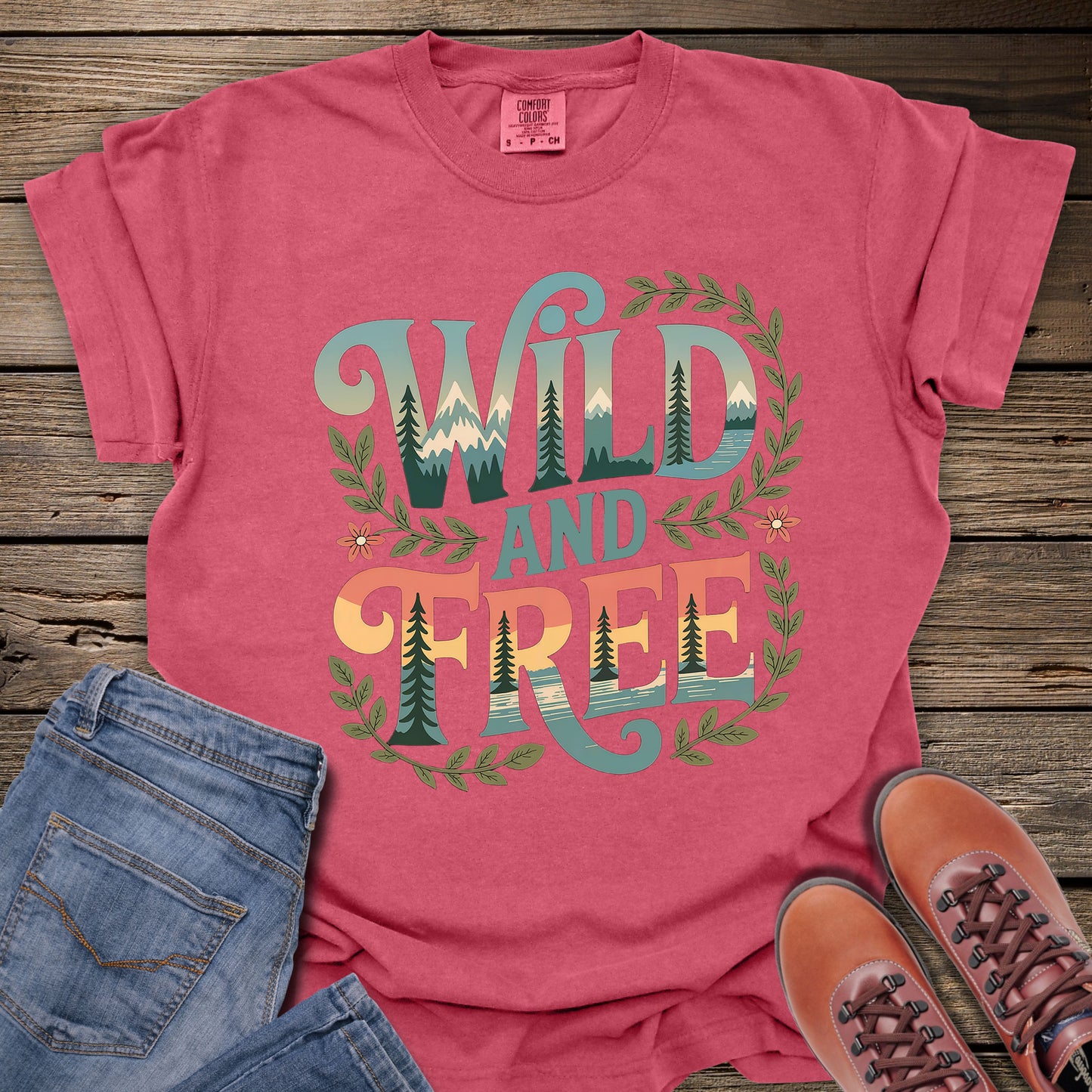 Wild and Free T‑Shirt