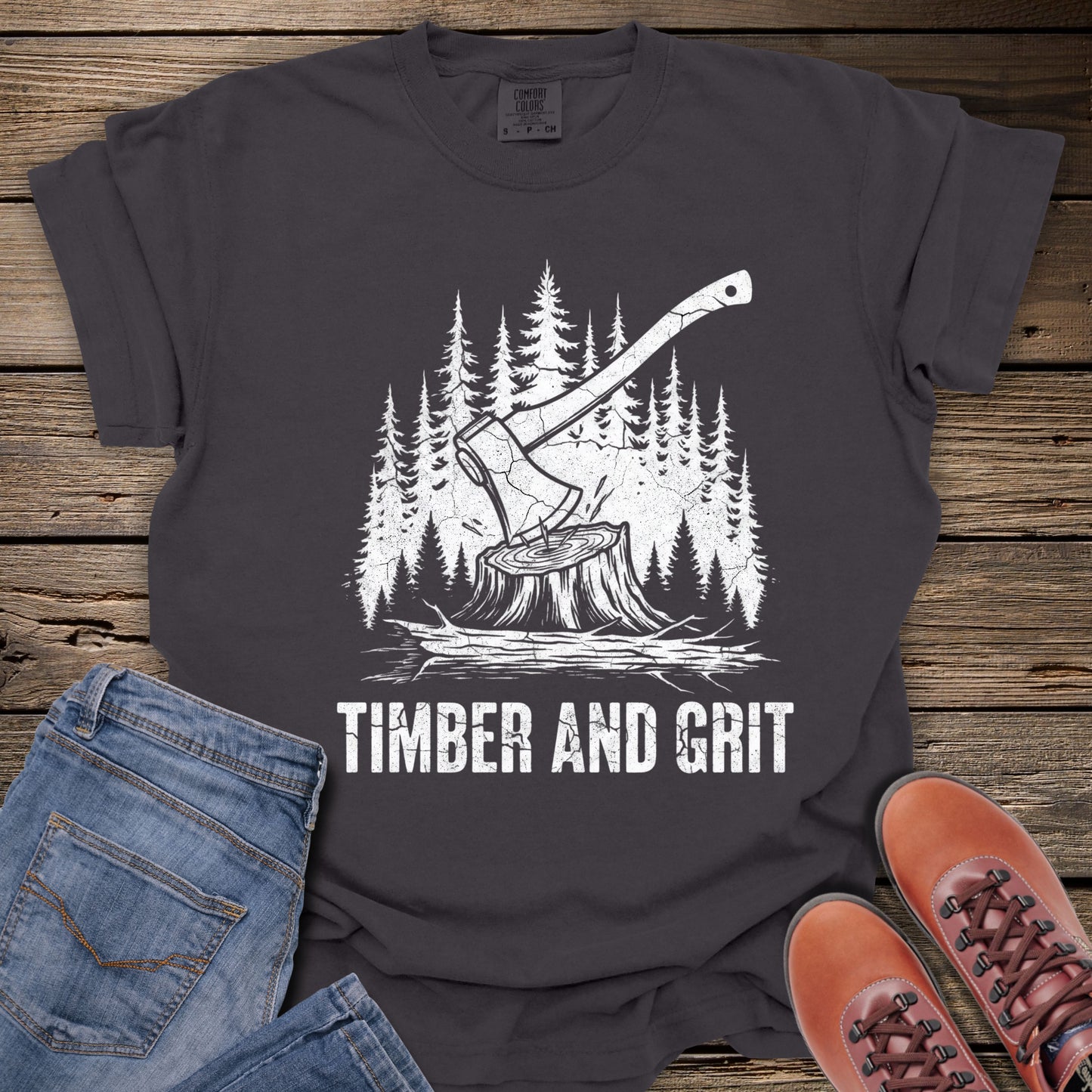 Timber and Grit Axe T-Shirt