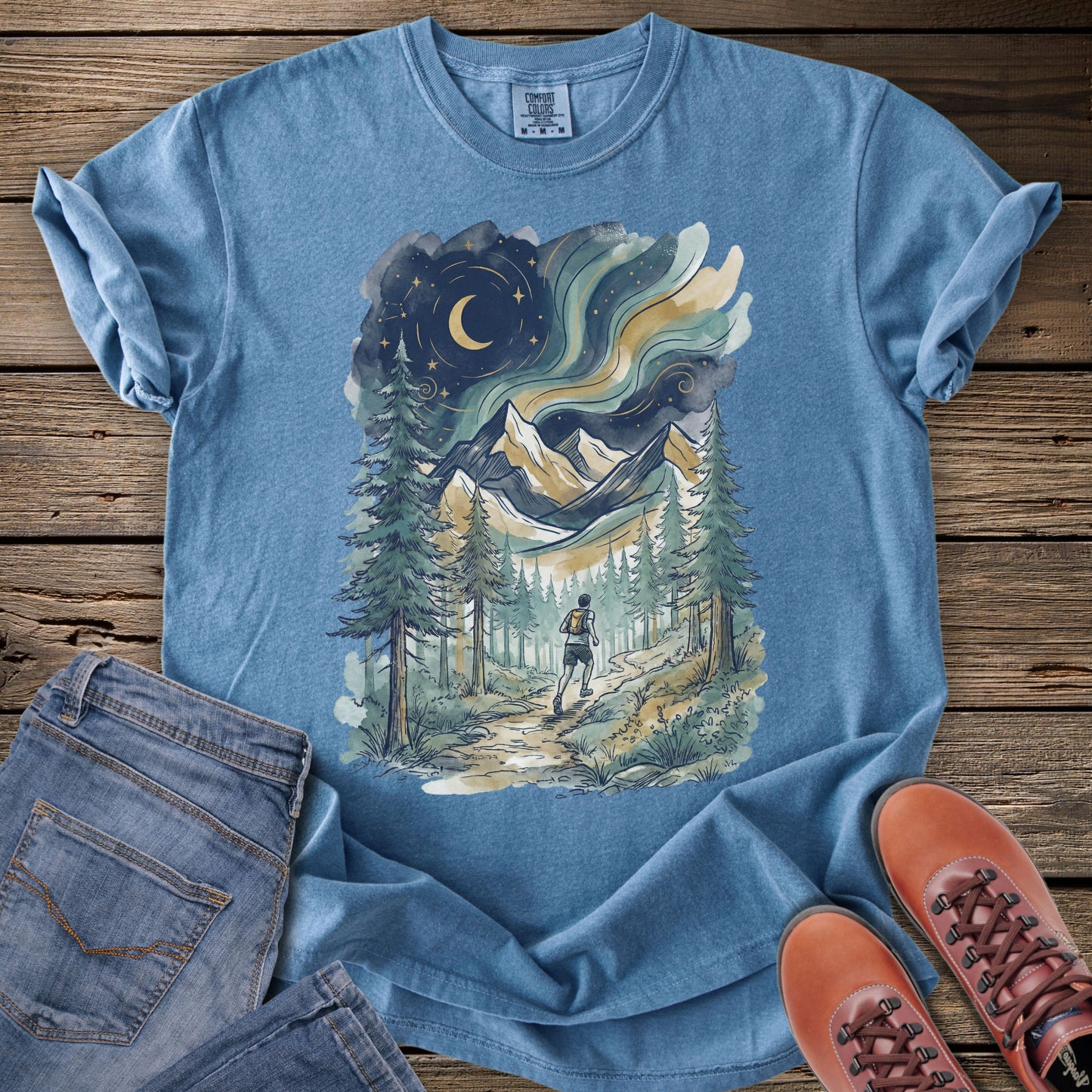 Mountain Forest Hiker T-Shirt