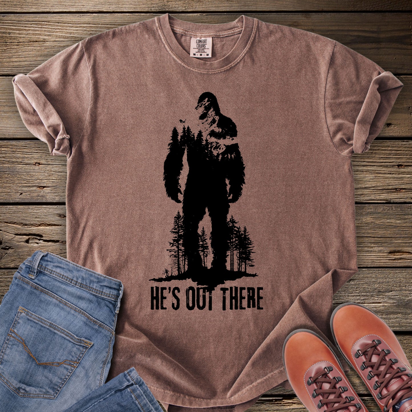 He's Out There T-Shirt
