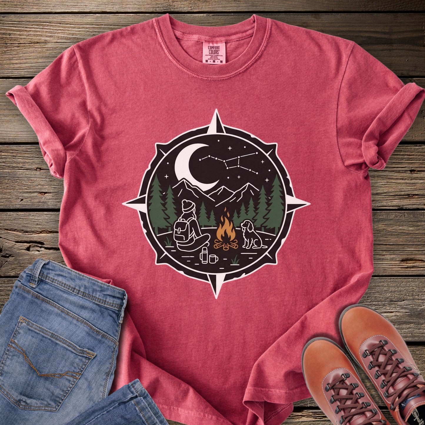 Under the Stars Campfire T-Shirt
