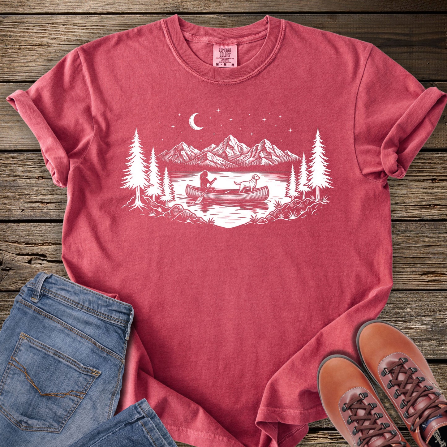 Canoe Nights & Quiet Skies T-Shirt