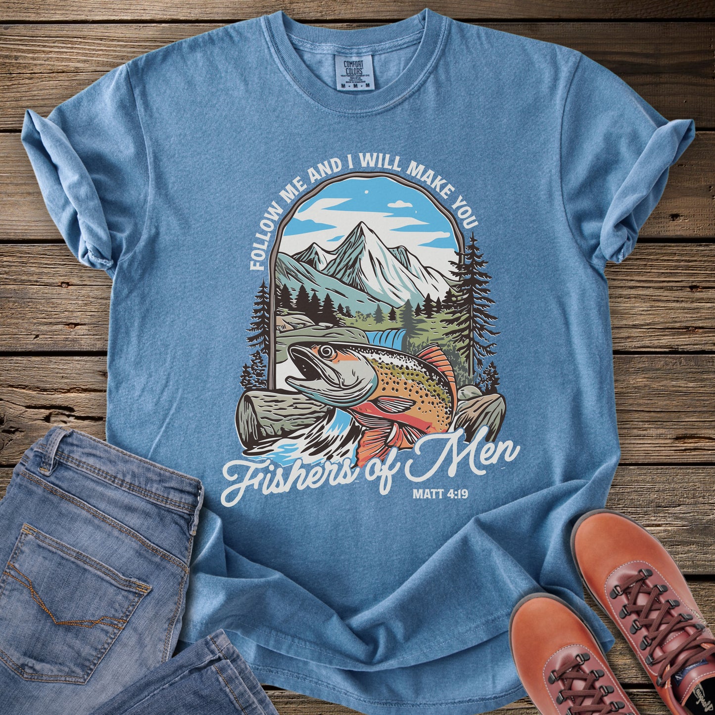 Fishers of Men Fishing T-Shirt