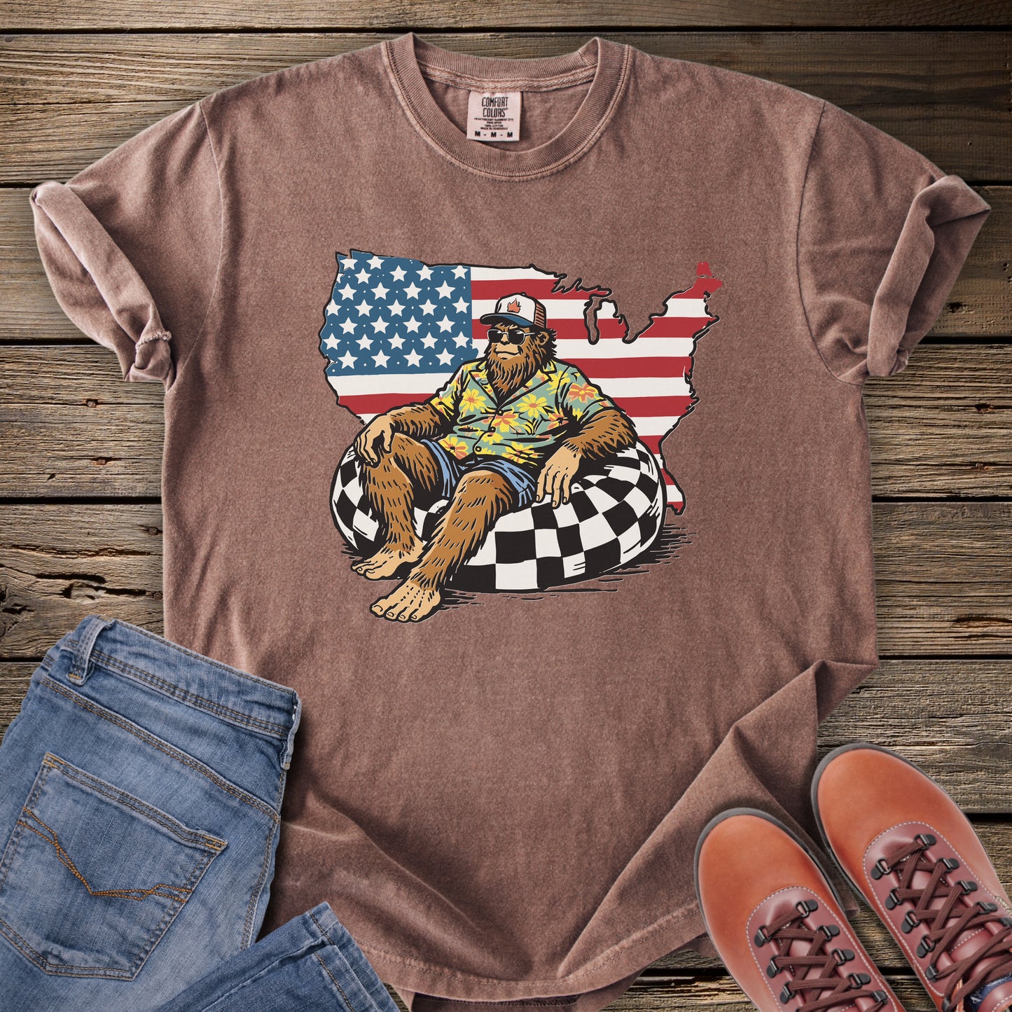 Freedom & Camping Bigfoot T-Shirt