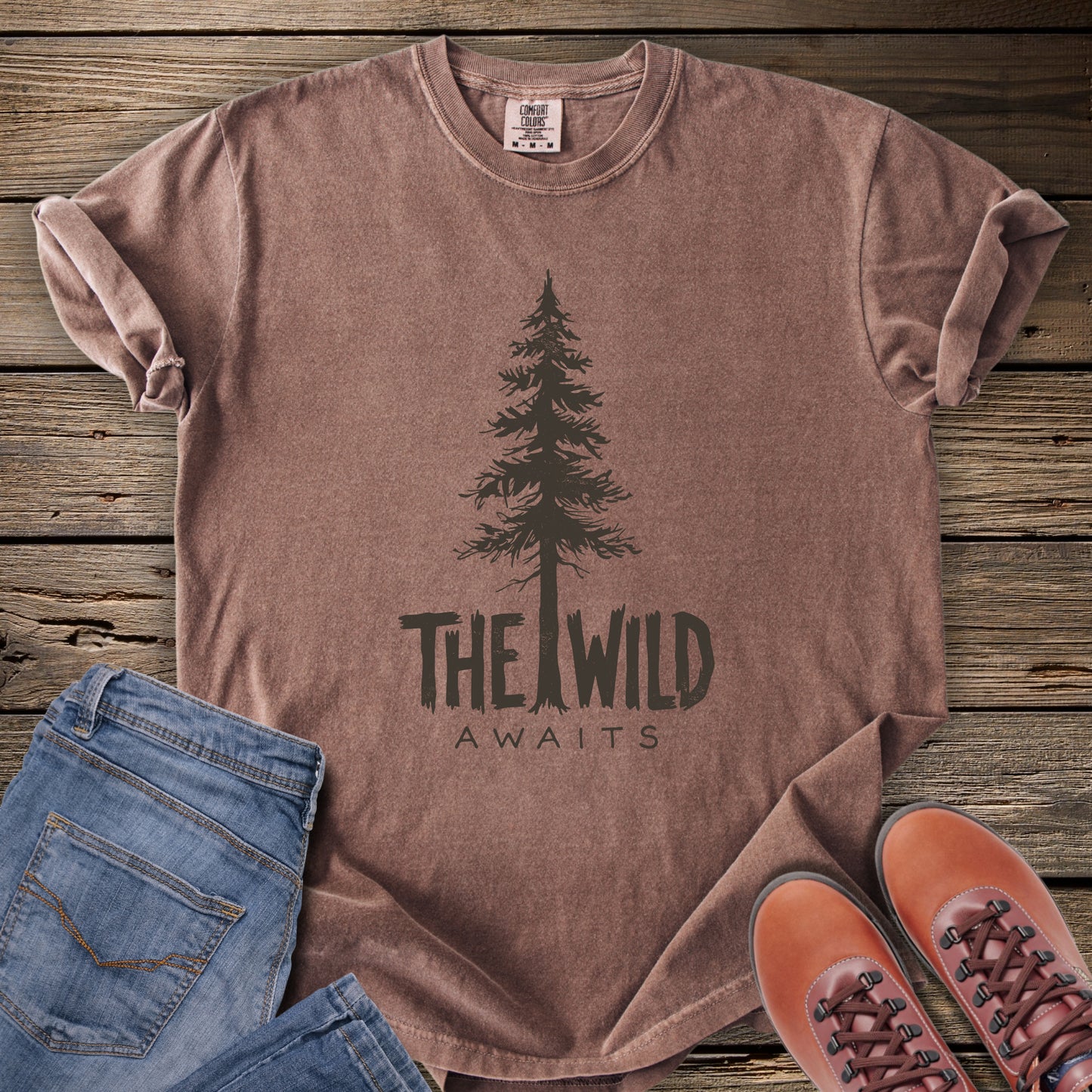 The Wild Awaits Tree T-Shirt