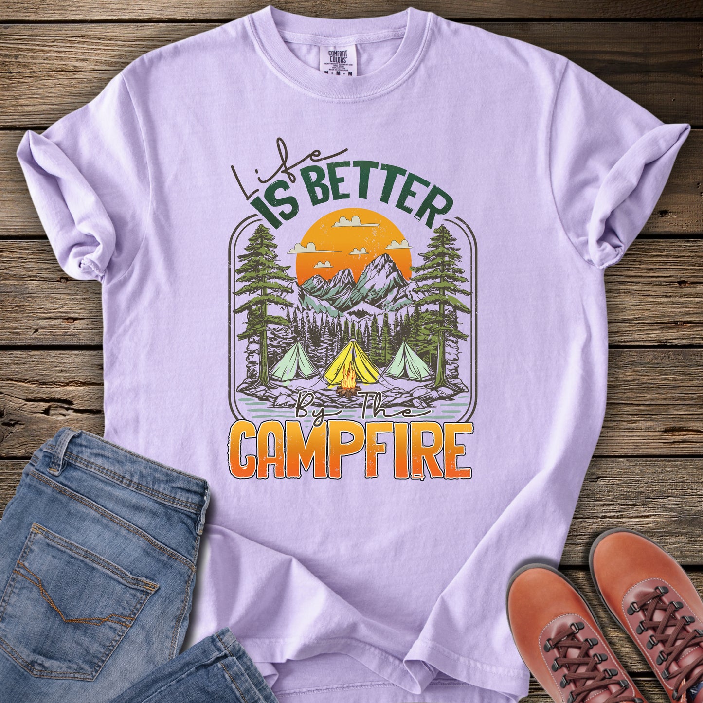 Life Is Better By The Campfire T-Shirt