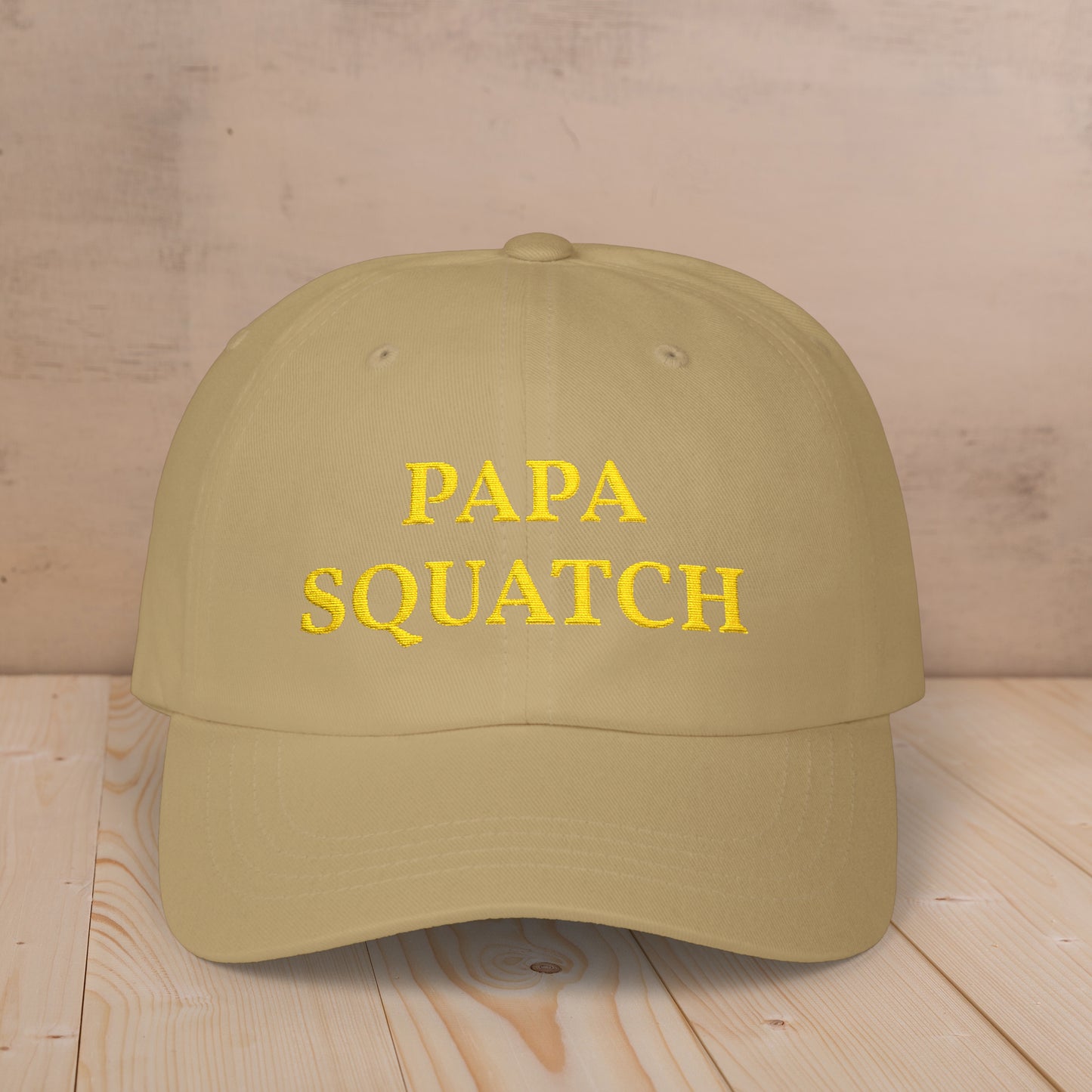 Embroidered Papa Squatch Classic Cap