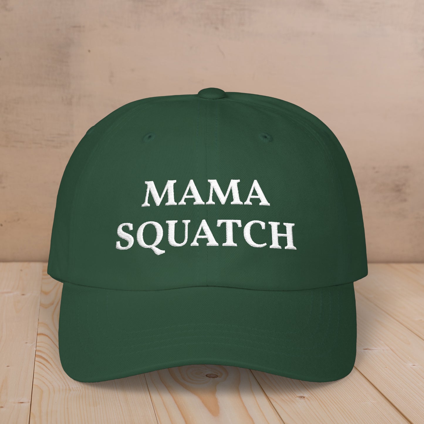 Embroidered Mama Squatch Classic Cap