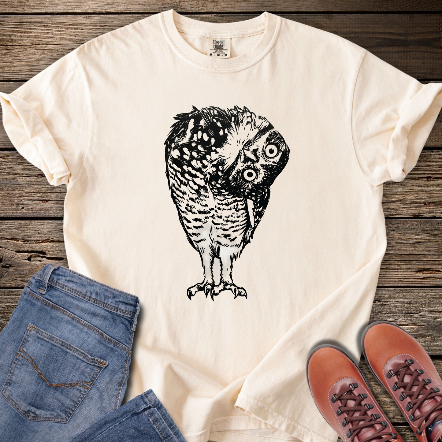 Hoot You Looking At? Owl T-Shirt