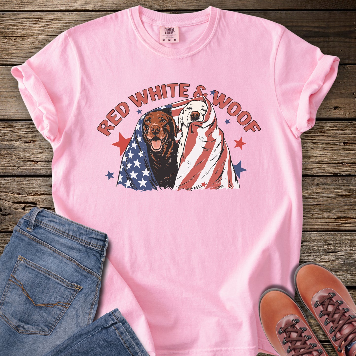 Red White & Woof T-Shirt