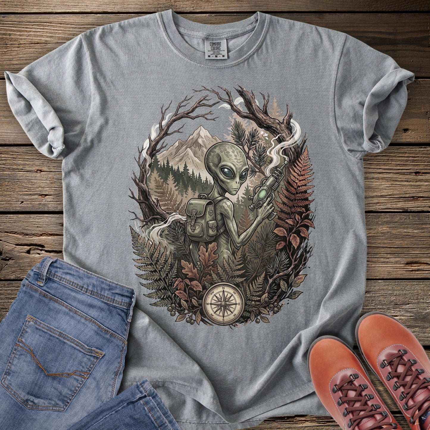 Cosmic Visitor Cryptid T-Shirt
