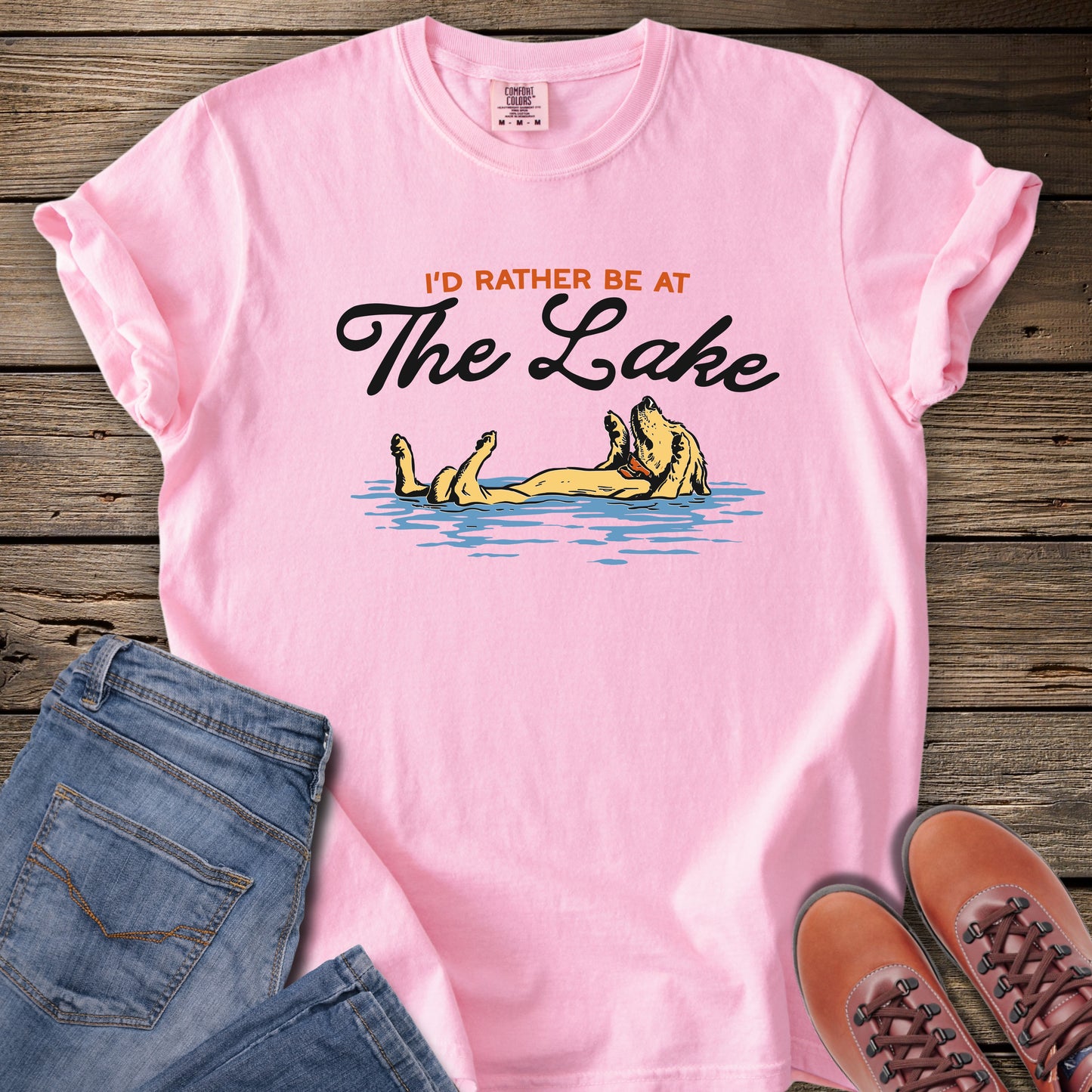 I'd Rather Be At The Lake T-Shirt