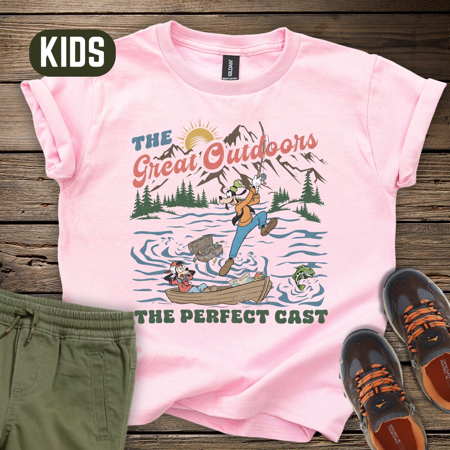 The Perfect Catch Fishing Kids T-Shirt