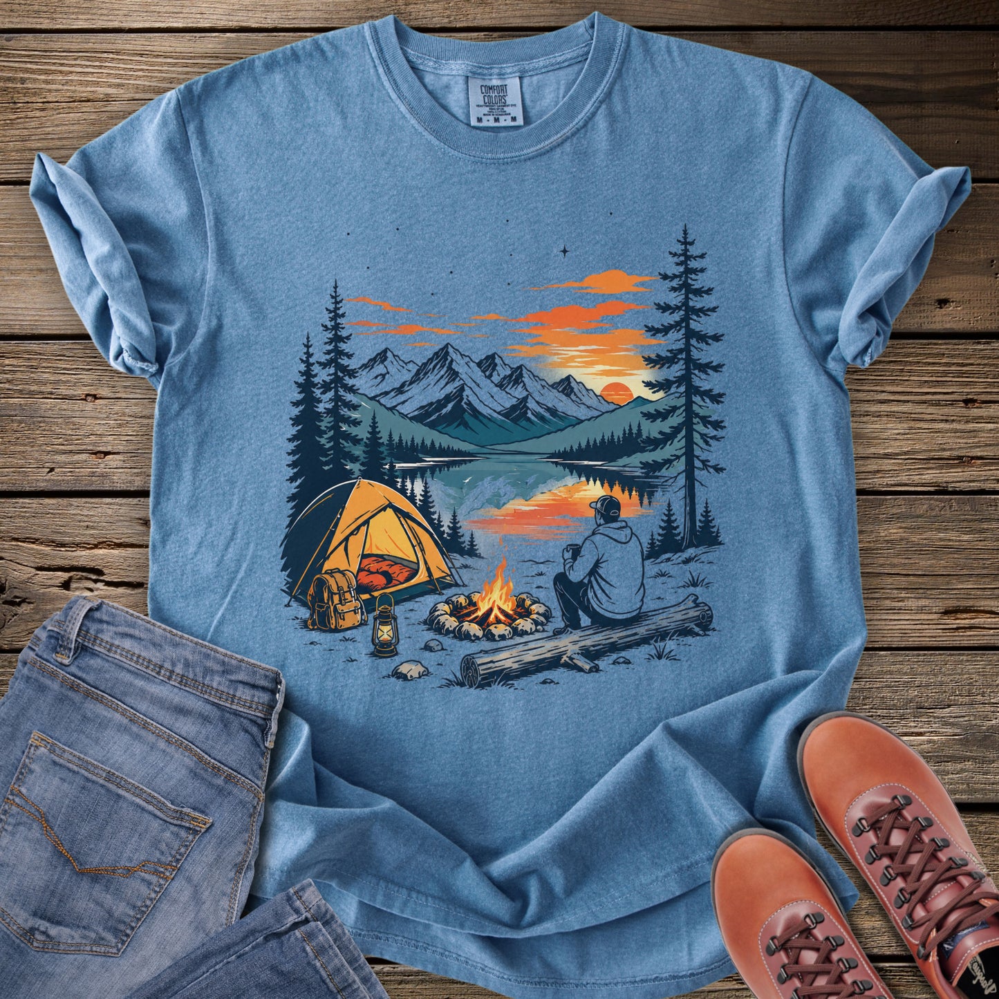 Campfire Reflections T-Shirt