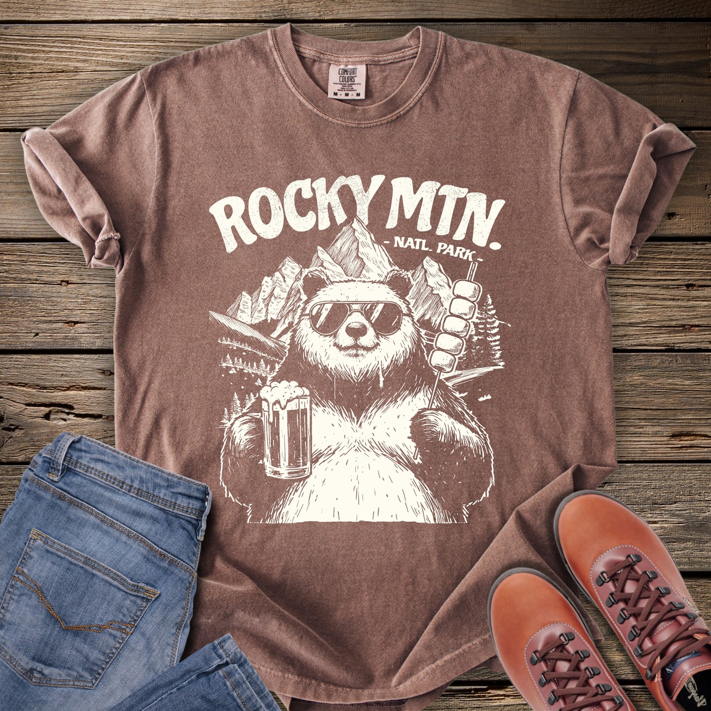 Rocky Mtn Bear Beer T-Shirt
