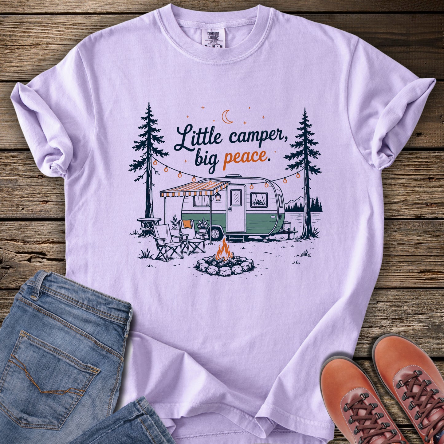 Little Camper, Big Peace T-Shirt