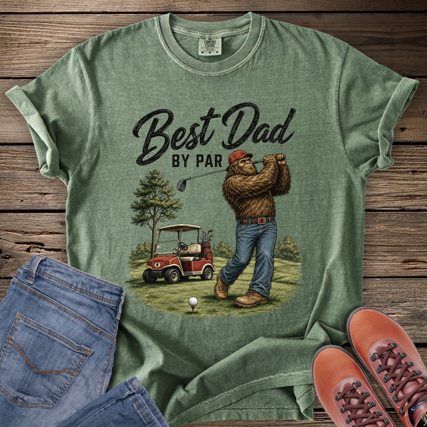 Best Dad by Par T-Shirt