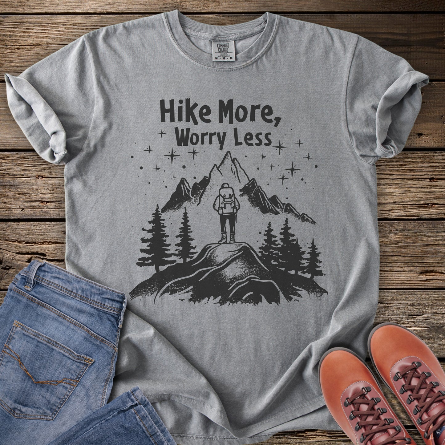 Hike More Worry Less T-Shirt