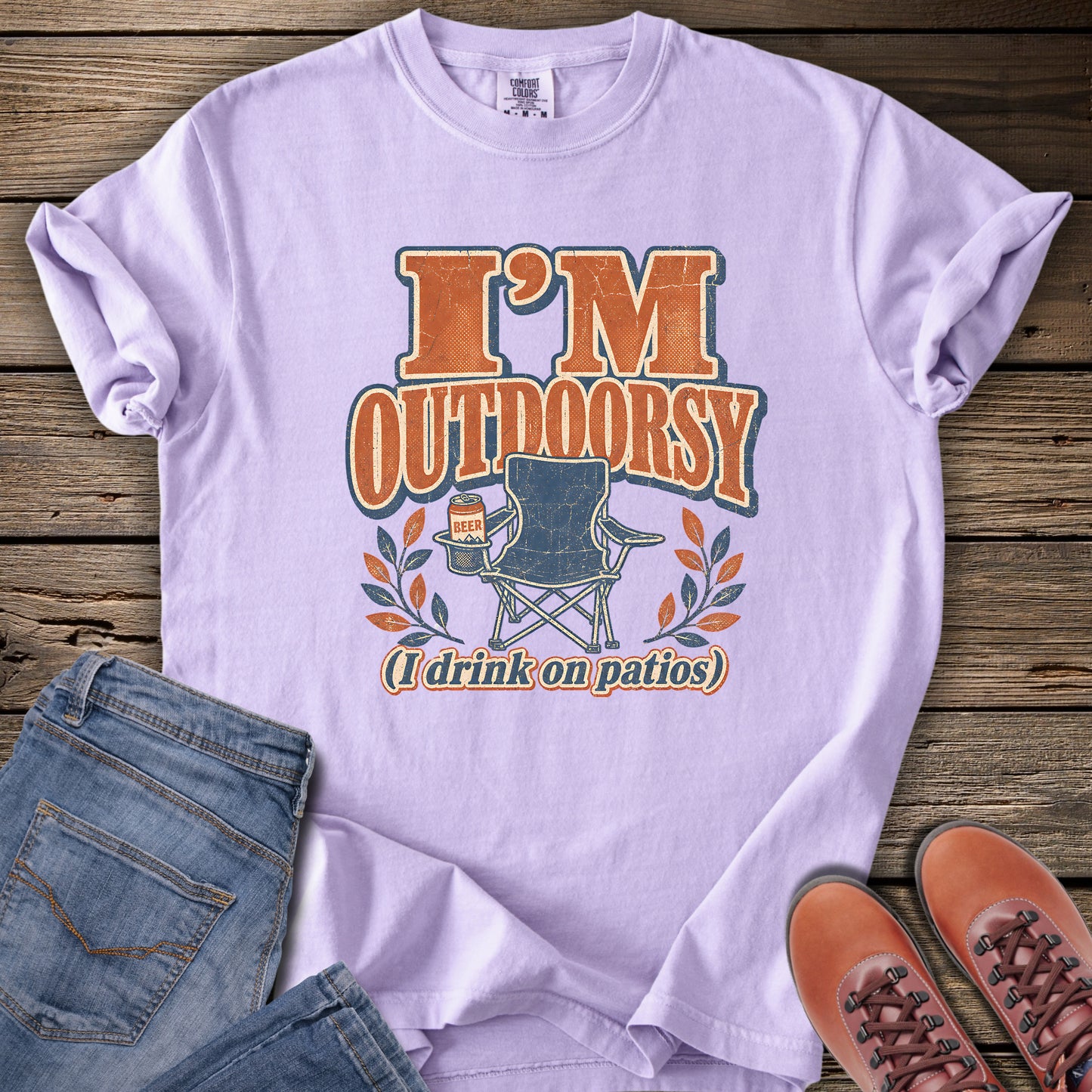 I'm Outdoorsy Humor T-Shirt