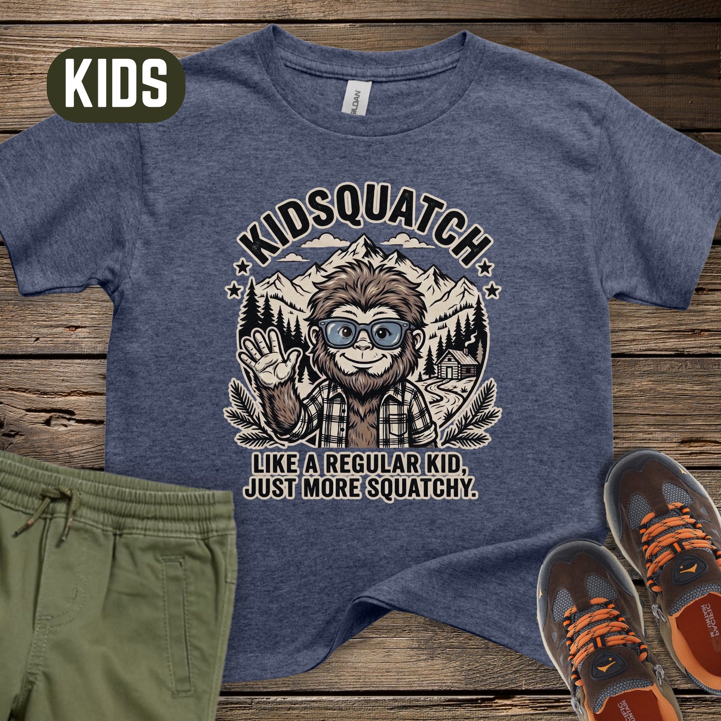 Kidsquatch T‑Shirt