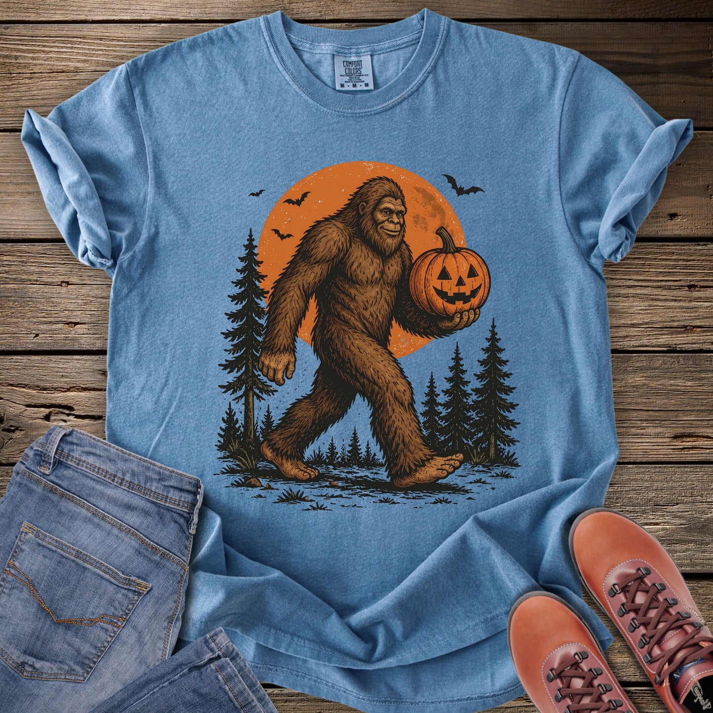 Sasquatching Through Spooky Season T-Shirt