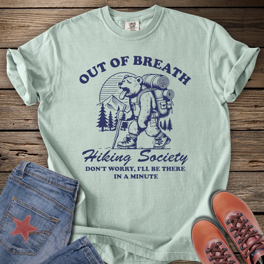 Out of Breath Hiking Society T-Shirt