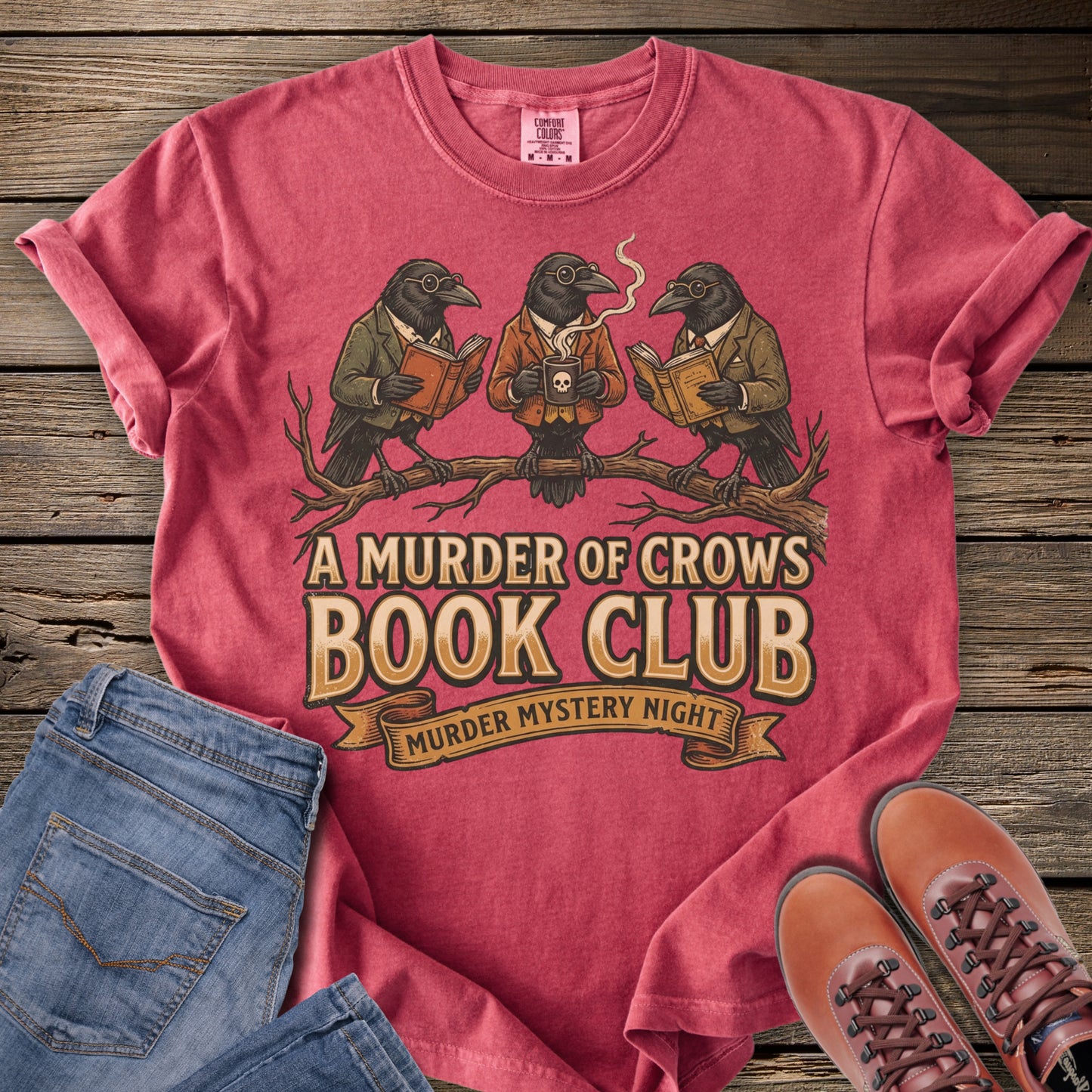 A Murder of Crows Book Club T-Shirt