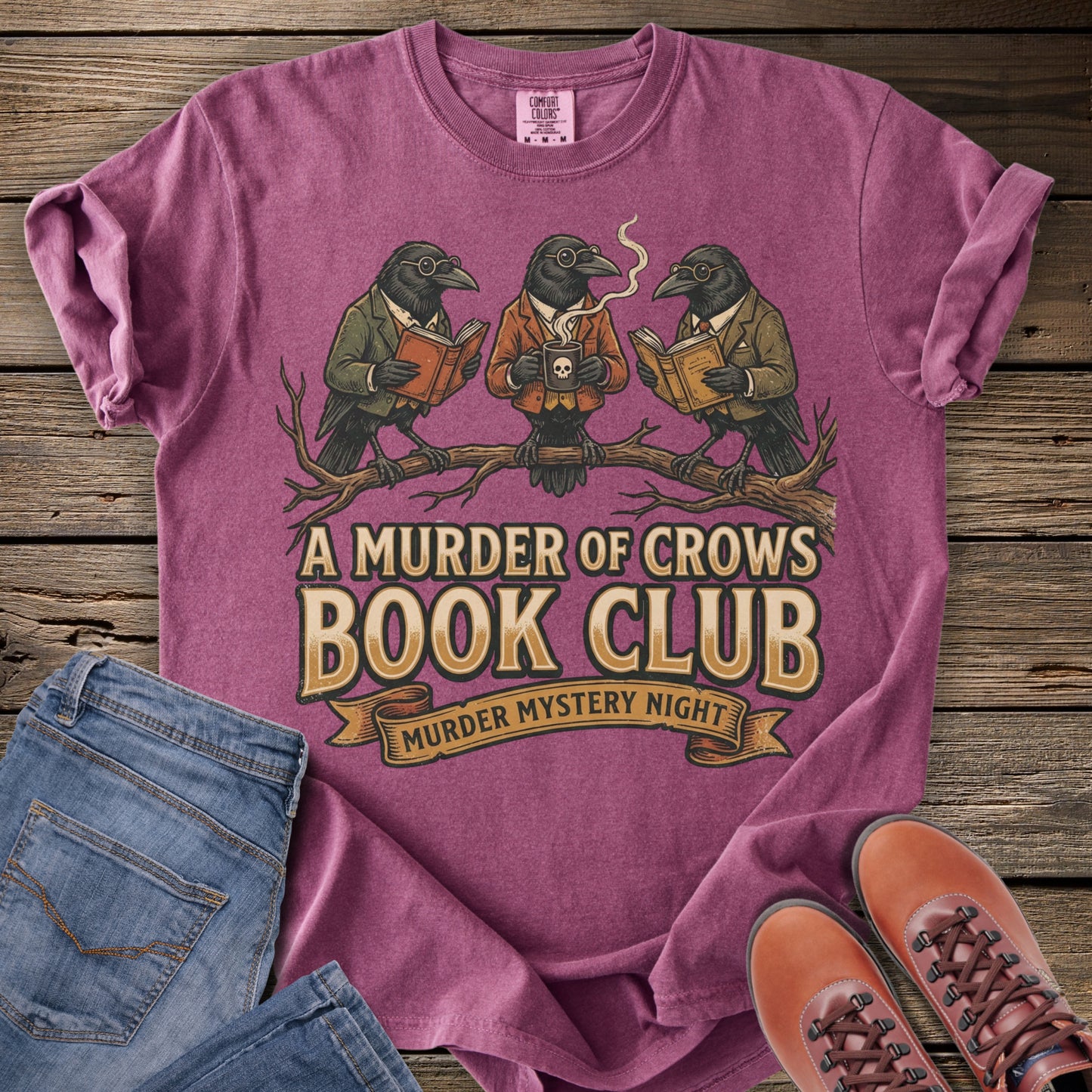A Murder of Crows Book Club T-Shirt