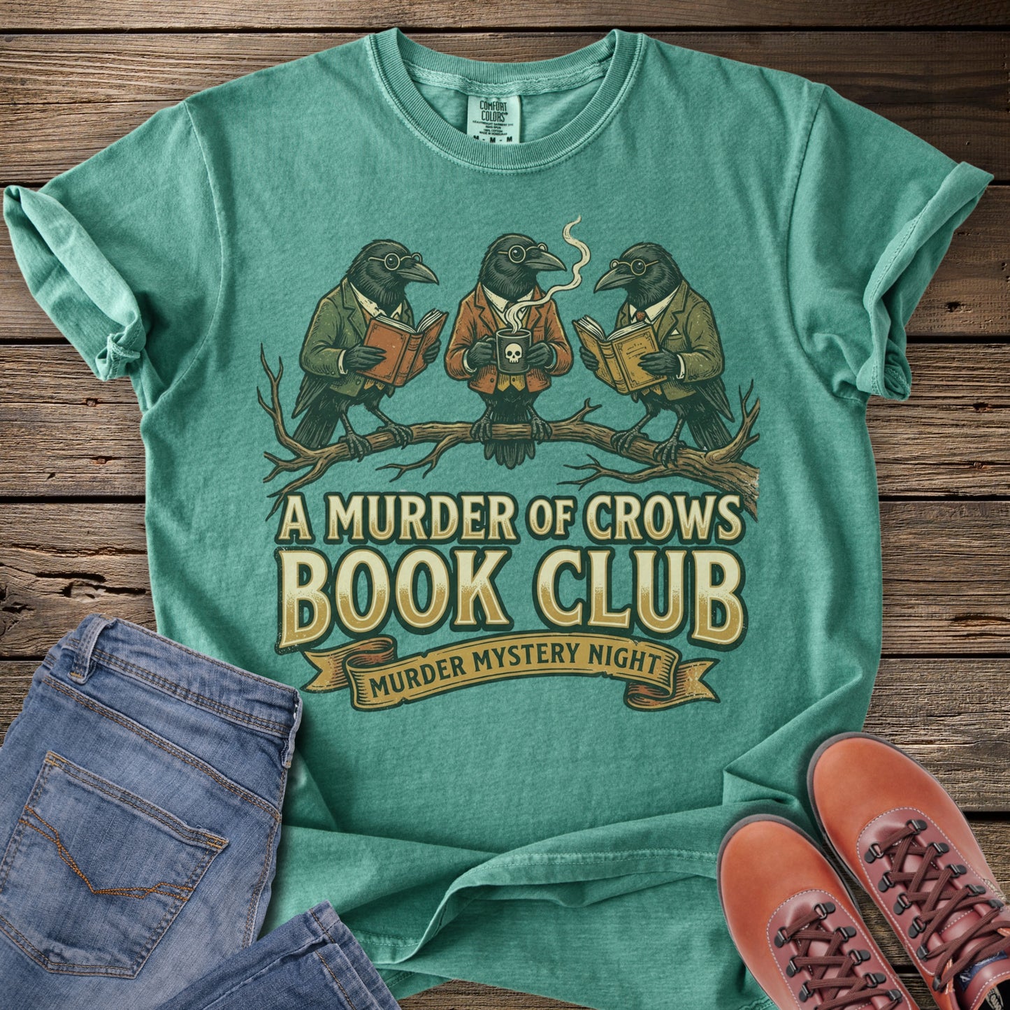 A Murder of Crows Book Club T-Shirt
