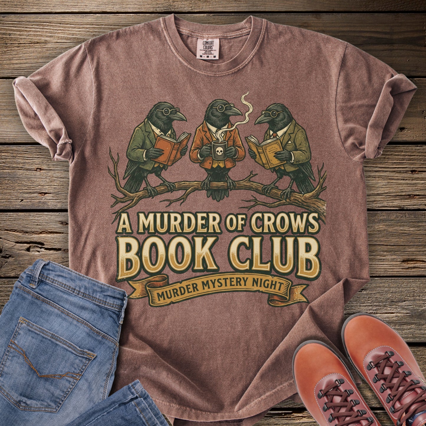 A Murder of Crows Book Club T-Shirt