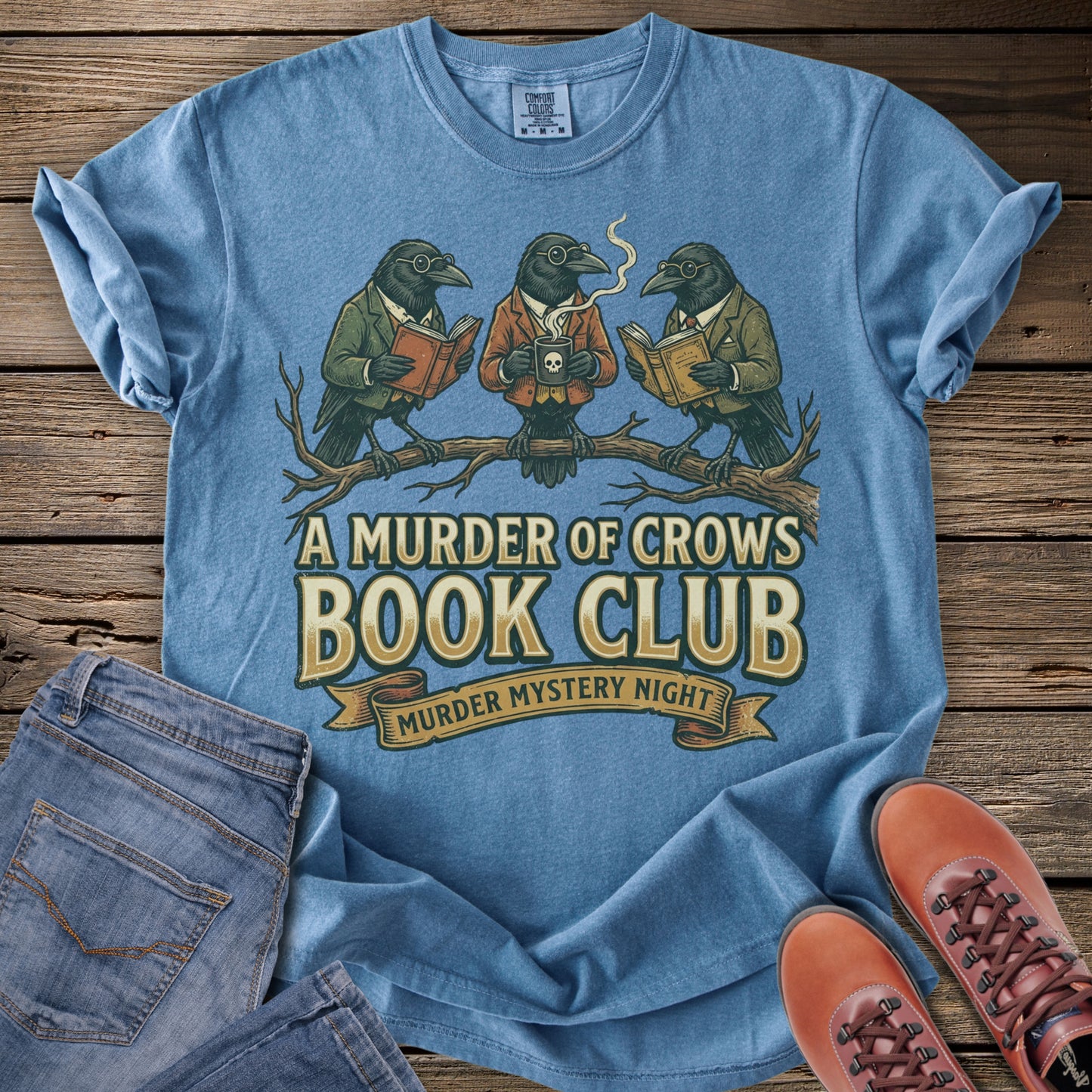 A Murder of Crows Book Club T-Shirt