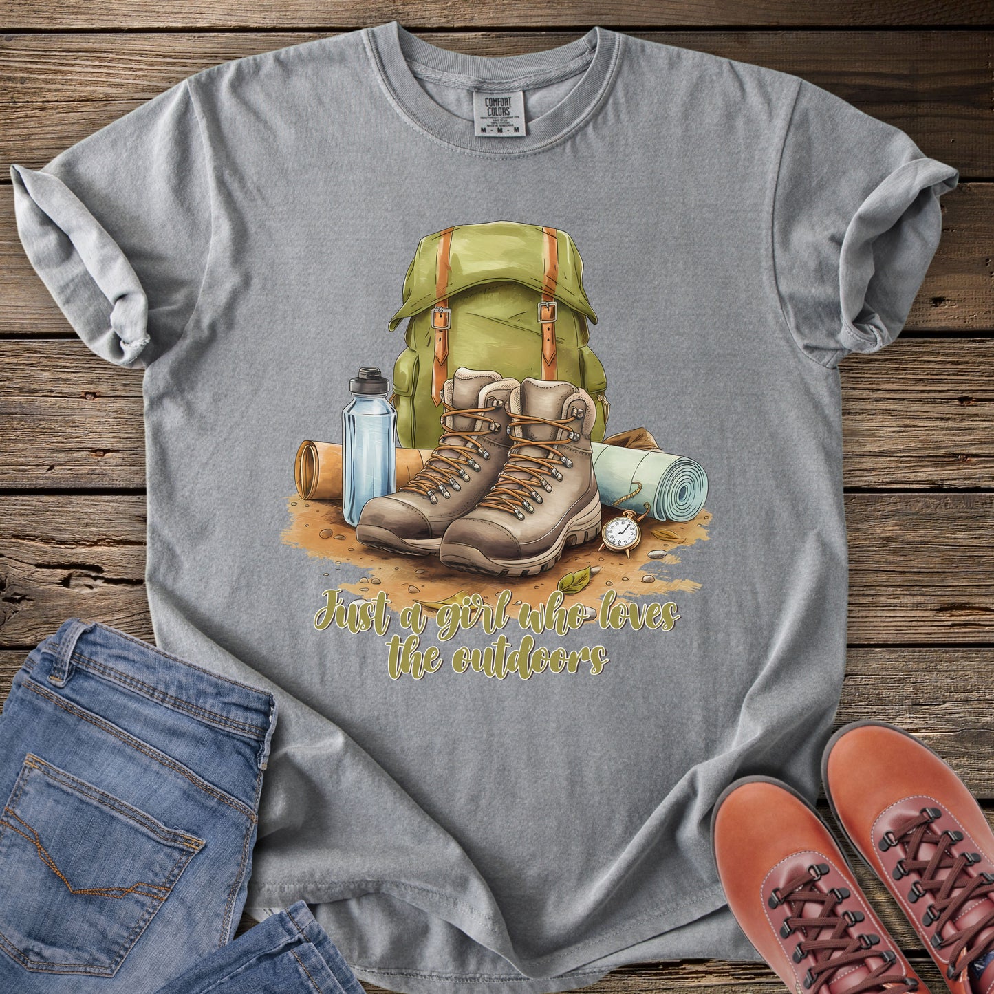 Just a Girl Who Loves the Outdoors T-Shirt