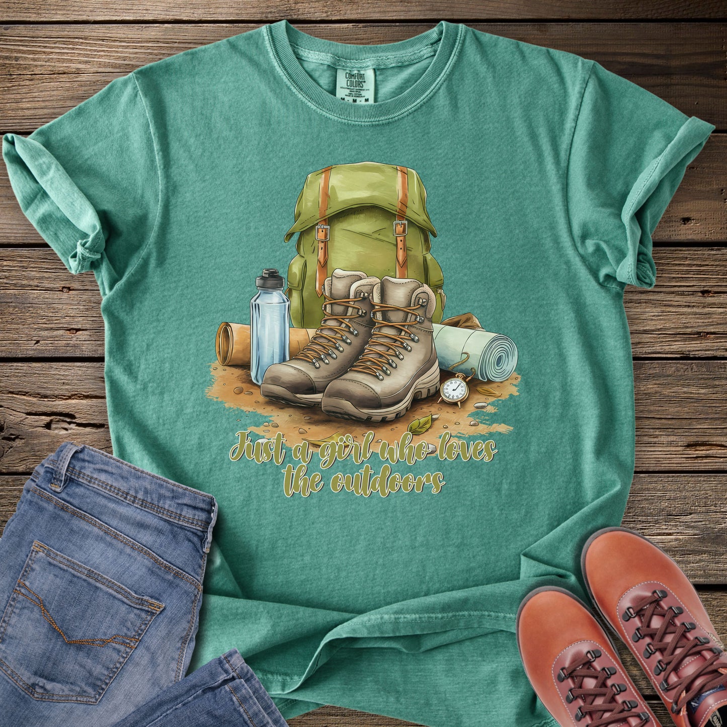 Just a Girl Who Loves the Outdoors T-Shirt
