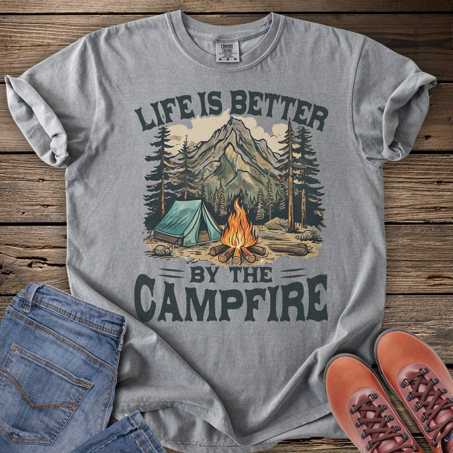 Life Is Better By The Campfire T-Shirt