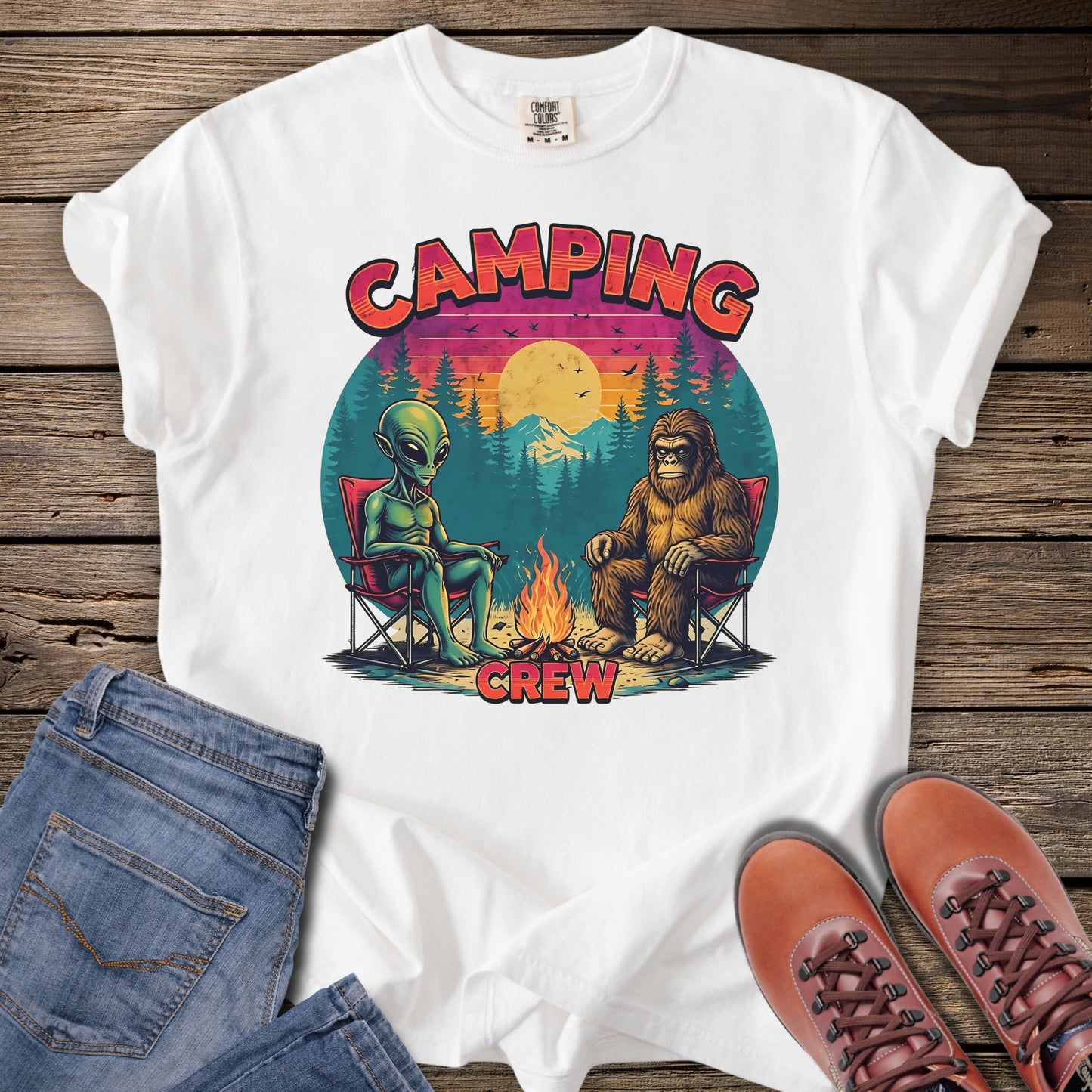 Camping Crew T‑Shirt