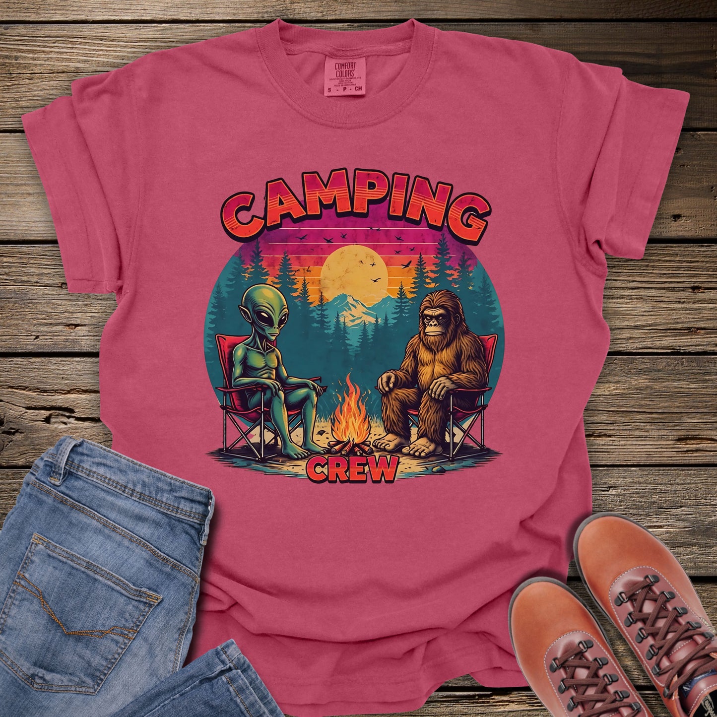 Camping Crew T‑Shirt