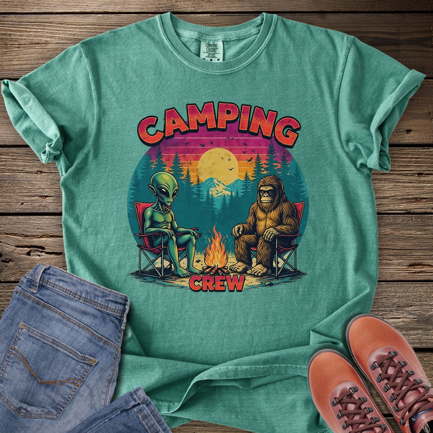 Camping Crew T‑Shirt