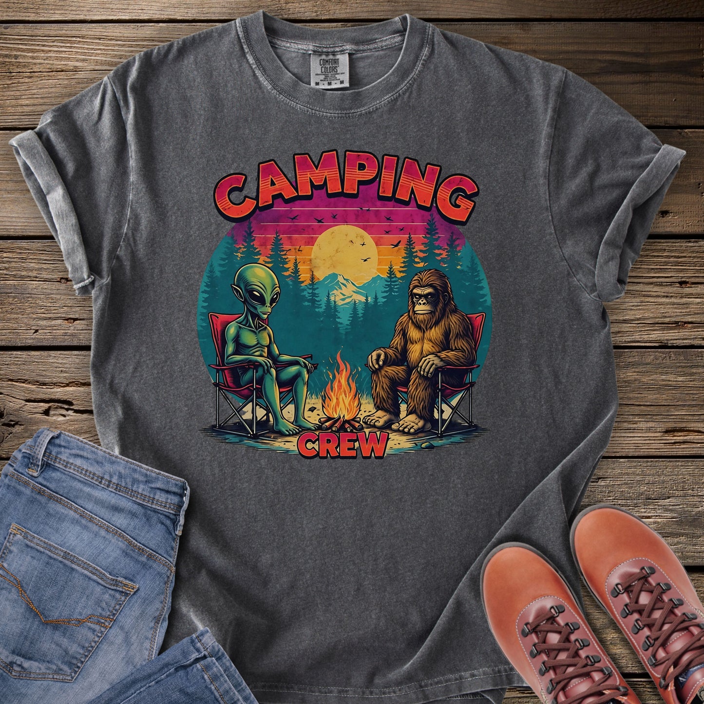 Camping Crew T‑Shirt