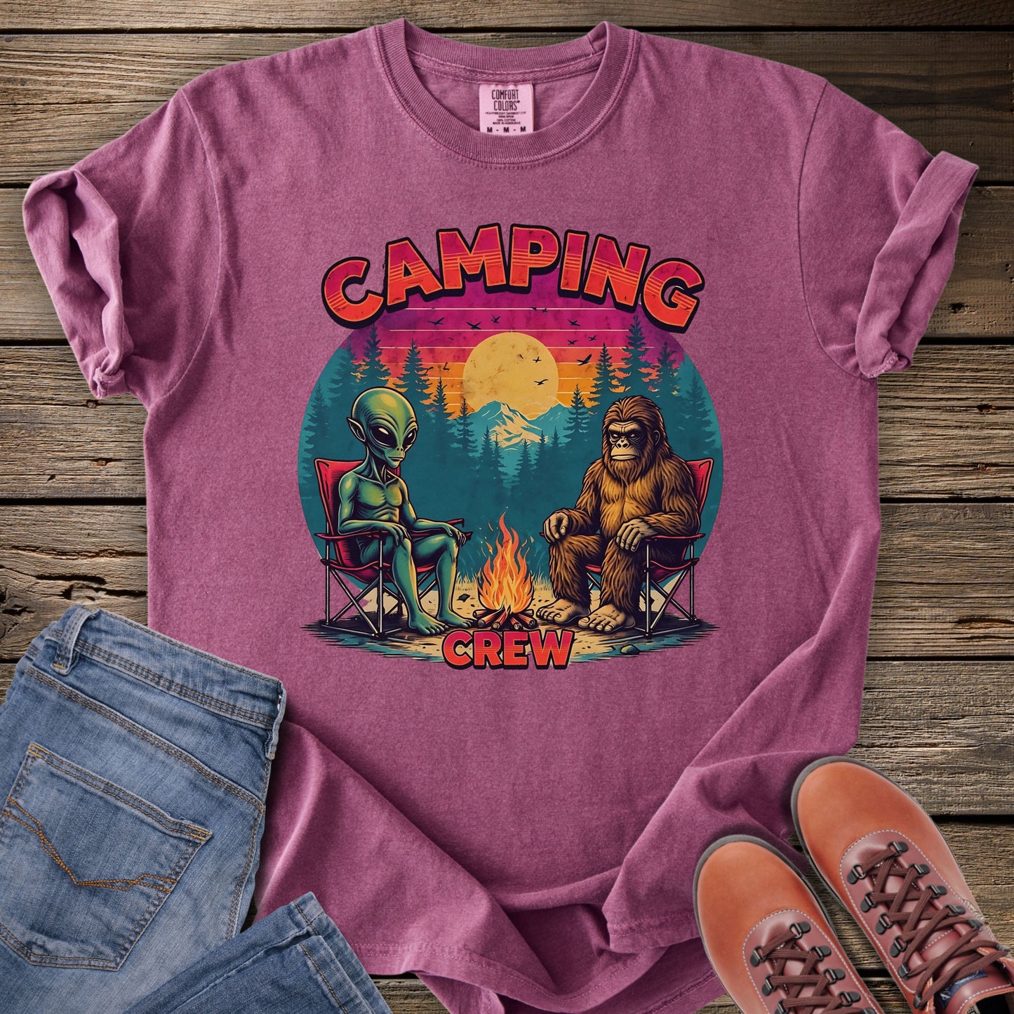 Camping Crew T‑Shirt