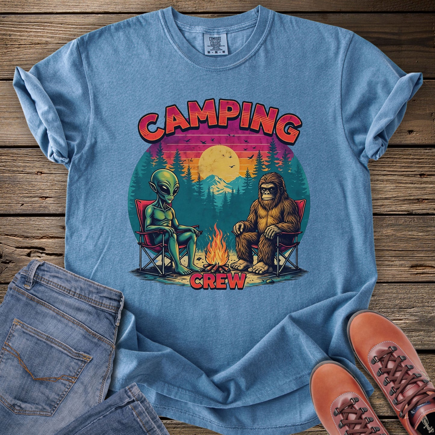 Camping Crew T‑Shirt