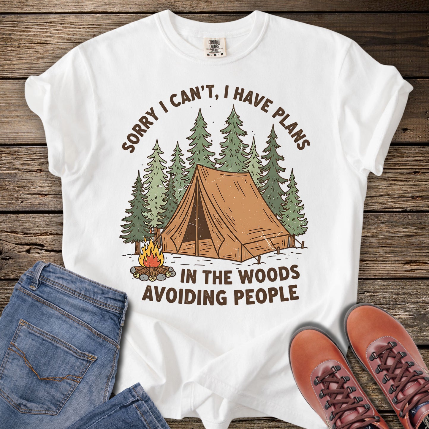 Sorry I Can't, I Have Plans T-Shirt