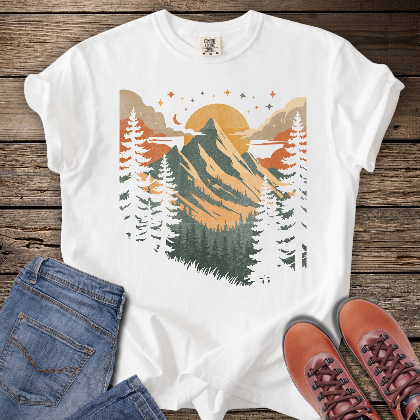 Where Mountains Rise T-Shirt