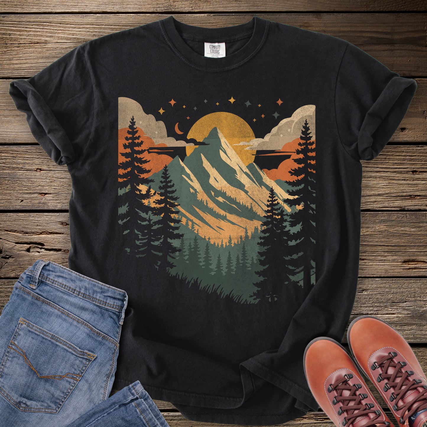 Where Mountains Rise T-Shirt
