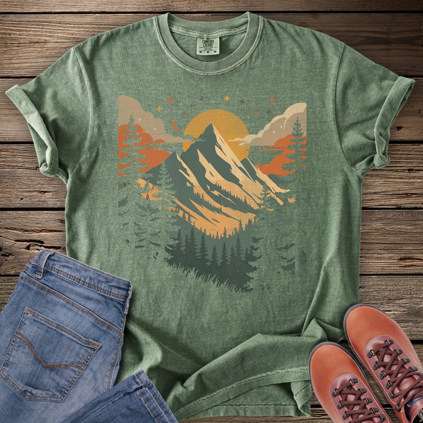 Where Mountains Rise T-Shirt