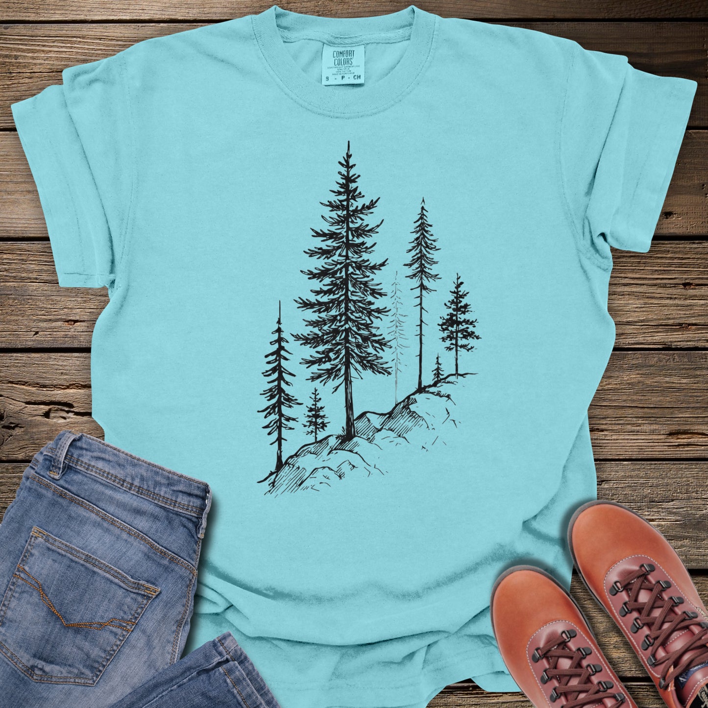 Mountain Pine Tree T-Shirt