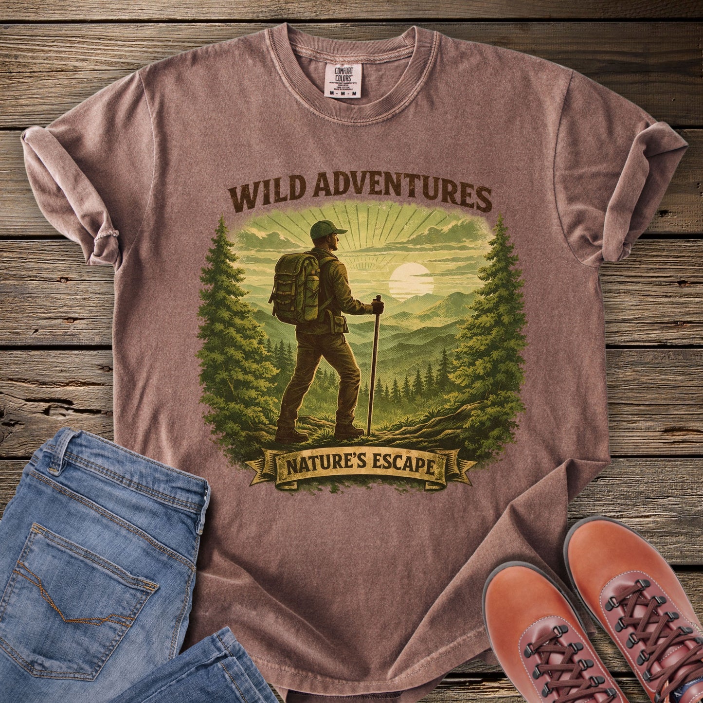 Wild Adventures Hiking T-Shirt