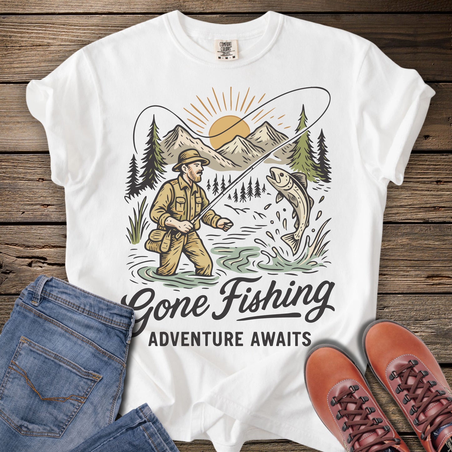 Gone Fishing T-Shirt