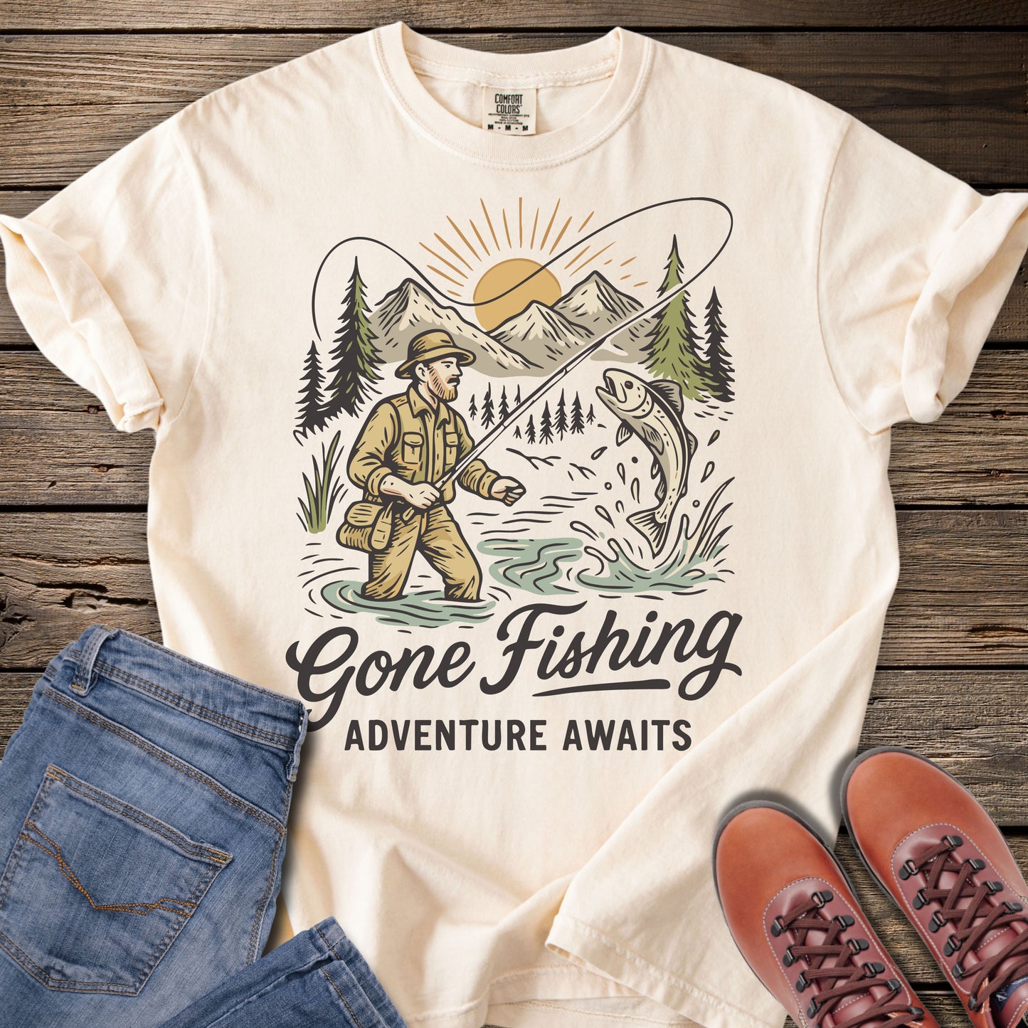 Gone Fishing T-Shirt
