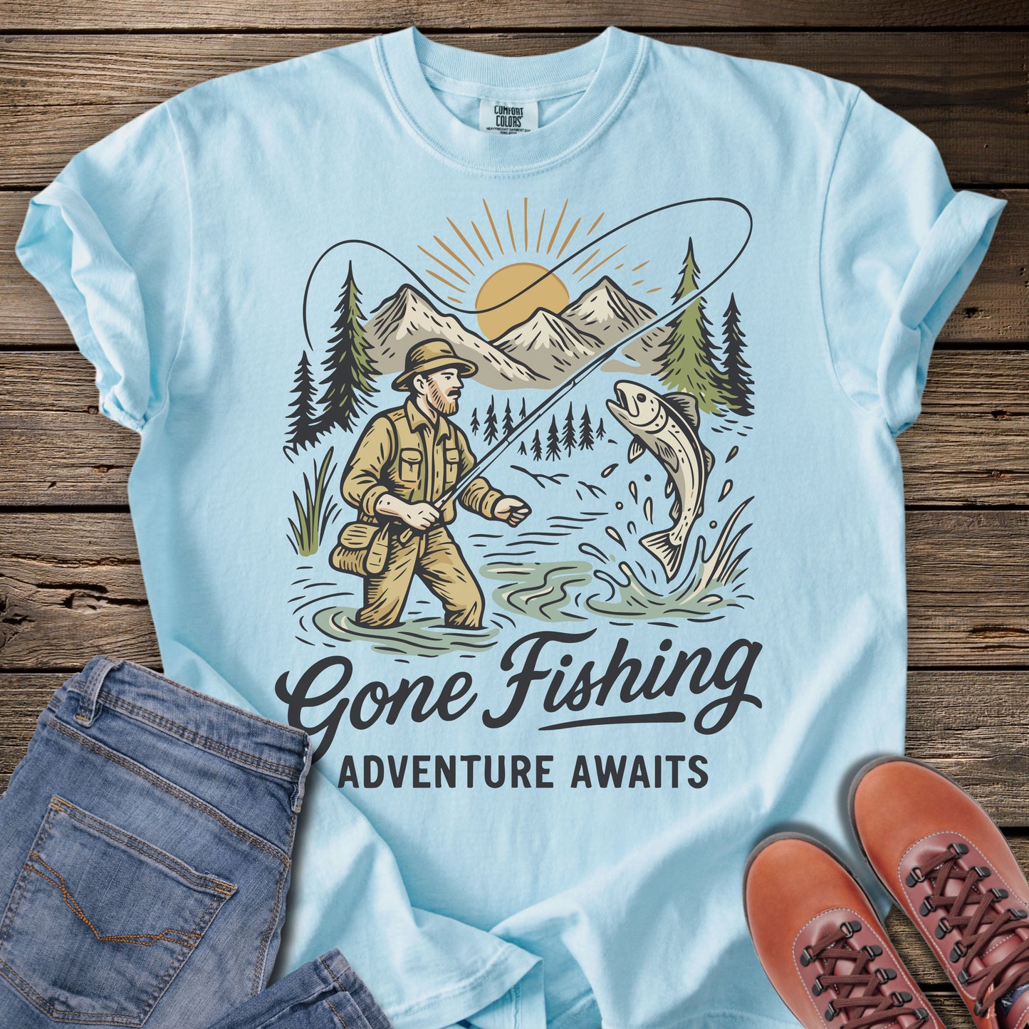 Gone Fishing T-Shirt
